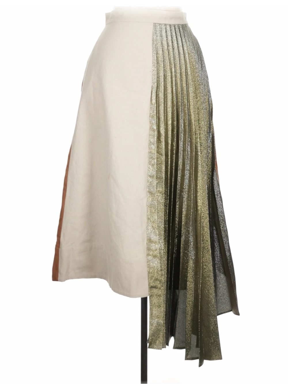 ARTCLUB “The Hermes” Mixed Media Asymmetrical Skirt Size Medium - Picture 2 of 10